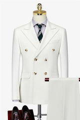 men-simple-suit-white-double-breasted-peaked-lapel-formal-business-suits