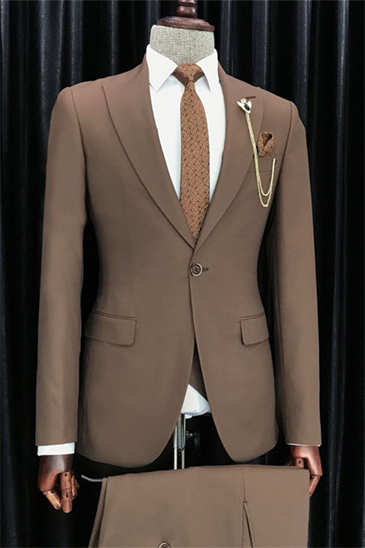 men-bespoke-formal-suit-for-deep-brown-peaked-lapel-slim-fit-business