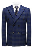 men-fashion-suit-navy-blue-double-breasted-plaid-men-suits-for-business