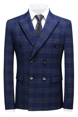 men-fashion-suit-navy-blue-double-breasted-plaid-men-suits-for-business