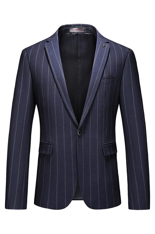 men-bespoke-suits-for-business-blue-peaked-lapel-striped-slim-fit-suit