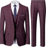 men-chic-suit-burgundy-plaid-notched-lapel-3-piece-business-suits-for-men