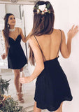 A-Line Sweetheart Chiffon Cocktail Dress for Women-27dress