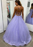 A-Line V Neck Glitter Prom Dress with Pockets for Special Occasions-27dress