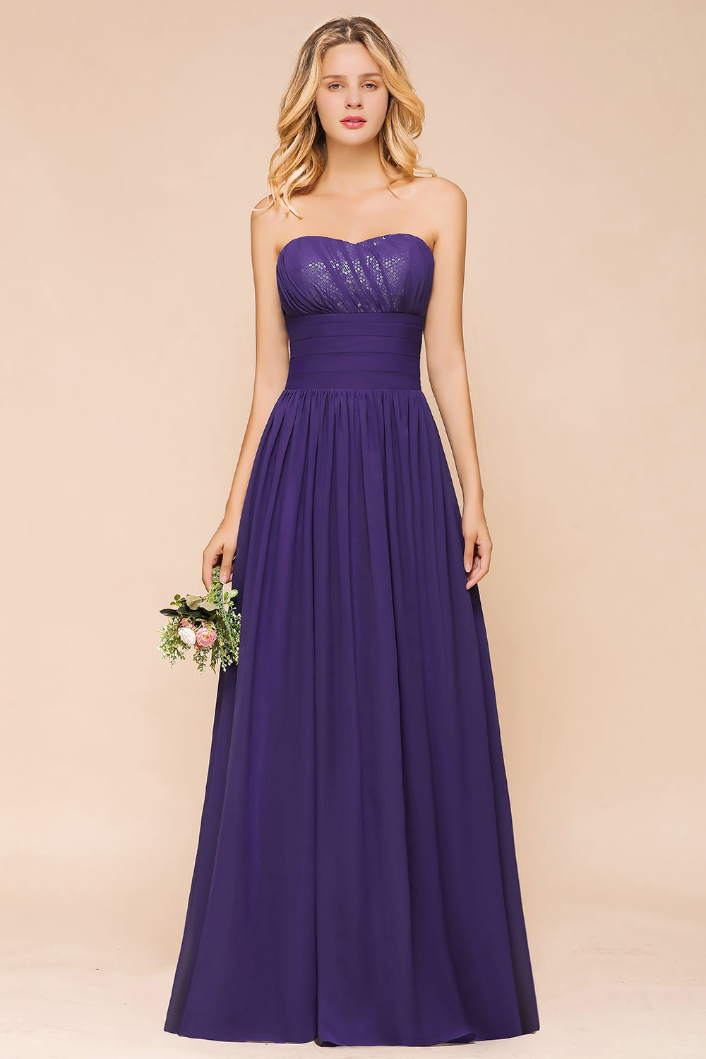 regency purple bridesmaid dresses