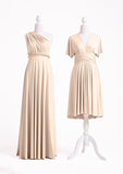 Champagne Multiple A-Line Bridesmaid Dresses-27dress