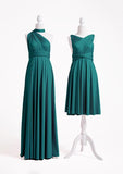 Dark Green Multiple A-Line Bridesmaid Dresses-27dress