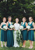 Dark Green Multiple A-Line Bridesmaid Dresses-27dress