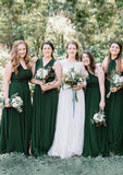 Dark Green Multiway Infinity Bridesmaid Dress-27dress