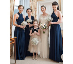 Dark Navy Multiway Infinity Bridesmaid Dress-27dress