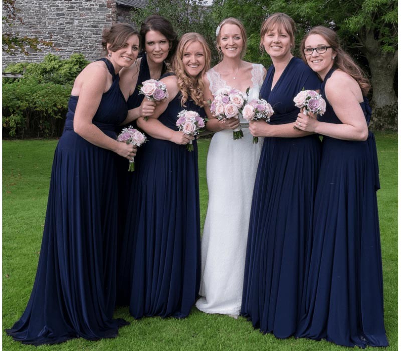 Dark Navy Multiway Infinity Bridesmaid Dress-27dress