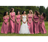 Dusty Pink Ruffles Multiway Infinity Bridesmaid Dresses Long-27dress