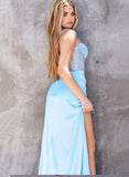 Glamorous A-Line Sweetheart Neckline Satin Prom Dress-27dress