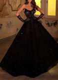 Gorgeous Lace Ball-Gown/Princess Strapless Prom Dress-27dress