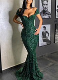 Look Stunning in a Sexy Sequined Off-The-Shoulder Prom Dress-27dress