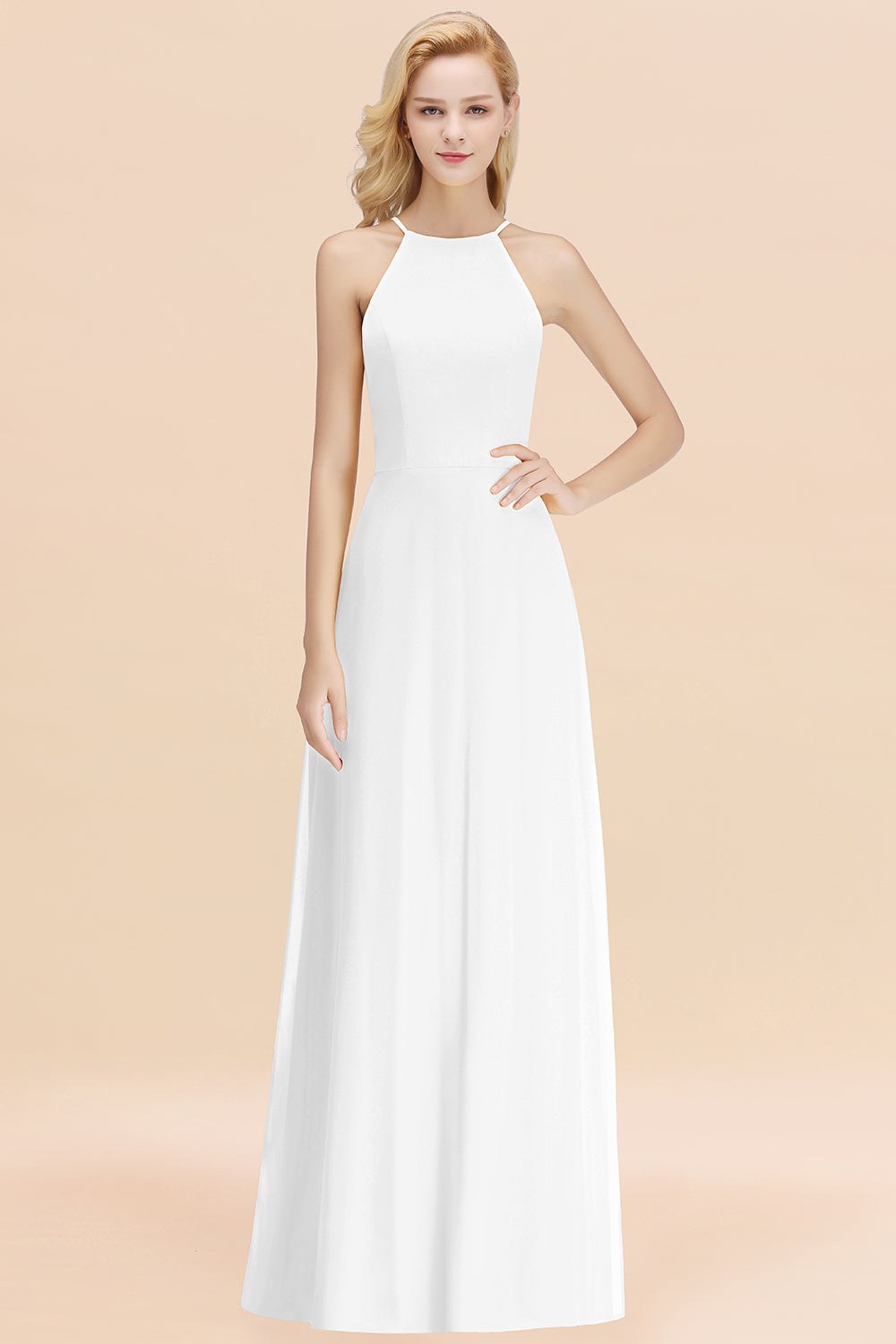 Affordable modest hot sale bridesmaid dresses