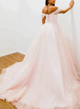 Princess Sweetheart Tulle Prom Dress-27dress