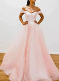 Princess Sweetheart Tulle Prom Dress-27dress