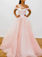 Princess Sweetheart Tulle Prom Dress-27dress