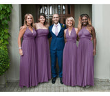 Purple Multiple Bridesmaid Dresses Long-27dress