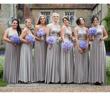 Silver Multiway Infinity Bridesmaid Dress-27dress