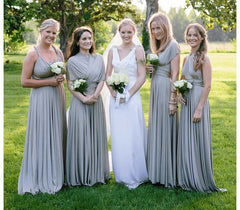 Silver Multiway Infinity Bridesmaid Dress-27dress