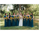 Sleeveless Dusty Navy Multiway Infinity Bridesmaid Dress-27dress