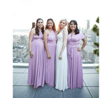 Sleeveless Light Purple Multiway Infinity Bridesmaid Dress-27dress