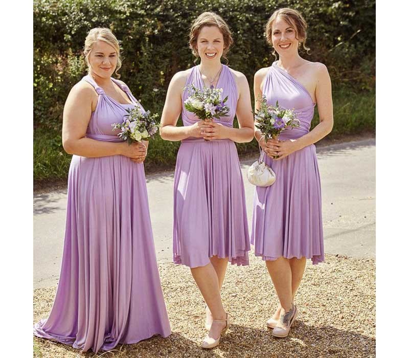 Sleeveless Light Purple Multiway Infinity Bridesmaid Dress-27dress