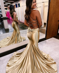 V Neck Mermaid Prom Gown with a Touch of Glamour