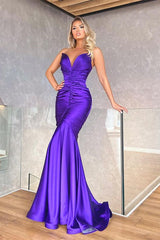 Long Sweetheart Mermaid Prom Dress